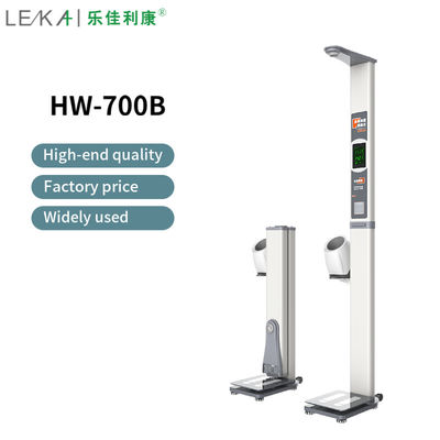 Ultrasonic Technology Electronic Body Fat Height Scale 200kg for Medical and Personal