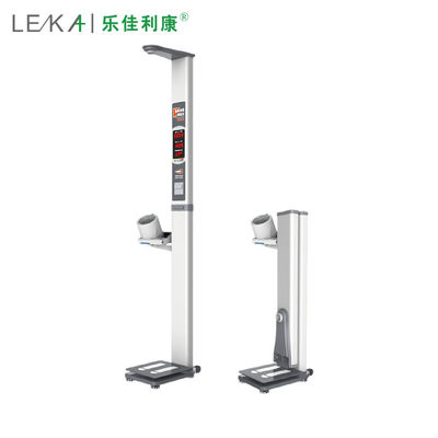 Medical Ultrasonic Height Weight Scale with Body Fat and Blood Pressure Analyzer