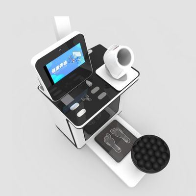 Multi-Function Acrylic Health Checkup Kiosk for Comprehensive Health Assessments