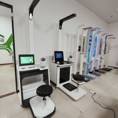 Multi-Function Acrylic Health Checkup Kiosk for Comprehensive Health Assessments