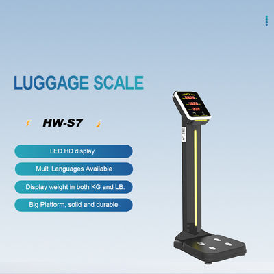 Customized Software Reengineering Gym Coin Operated Luggage Scale