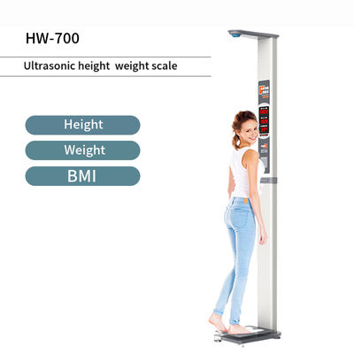 Coin Operated Medical Ultrasonic Height Weight Scale with Customized Support OEM Design