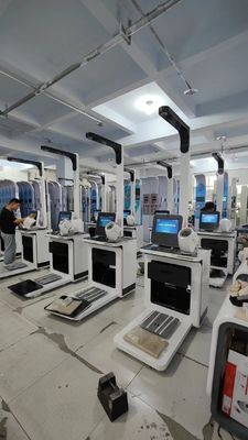 MAX 700*1200*2400mm Touch Screen Telemedicine Kiosk for Customized Health Assessments