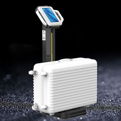 LED Display 300kg Capacity Multifunction Coin Operated Luggage Scale with Fat Analyzer
