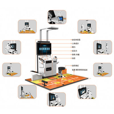 HW-T600 Fitness Test Machine for MAX 23000 L *1800 W *2360 H m and Four Login Methods