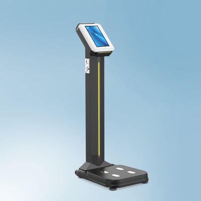 Eight Electrode ABS and Stainless Steel LCD Display Coin Body Fat Scale for Health Checkup