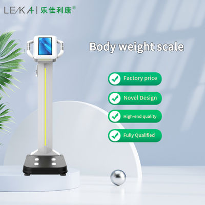 Eight Electrode ABS and Stainless Steel LCD Display Coin Body Fat Scale for Health Checkup