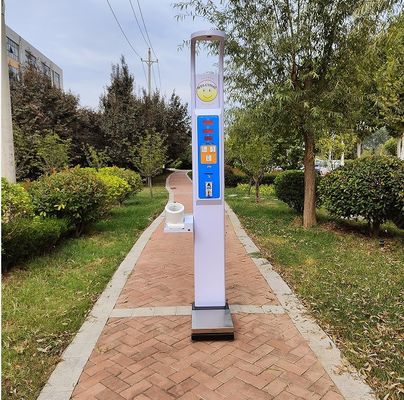 Modern Electronic Coin Operated Height Weight Body Scale for Clinics Schools and Gyms