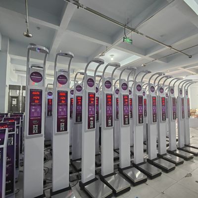 Steel Coin-Operated Height and Weight Measuring Machine with Packing Size 104*34*35cm