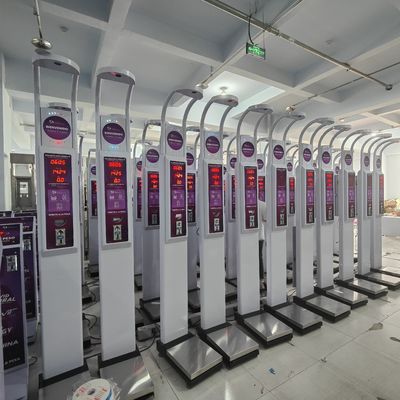 Steel Coin-Operated Height and Weight Measuring Machine with Packing Size 104*34*35cm