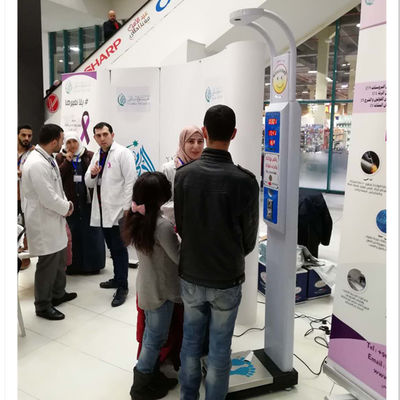 Steel Coin-Operated Height and Weight Measuring Machine with Packing Size 104*34*35cm