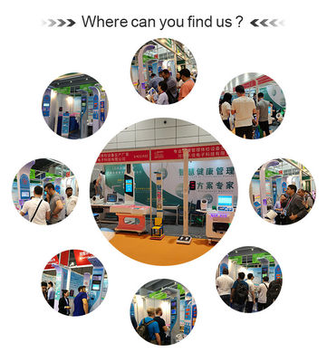 Multi-Function Self Service Medical Health Check Kiosk for Personal Scale Examination