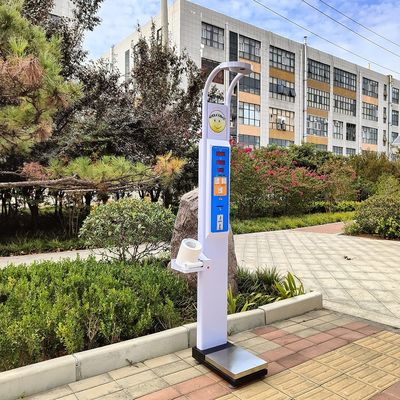 Customizable Pulse Range Height and Weight Measuring Device for Medical Assessments