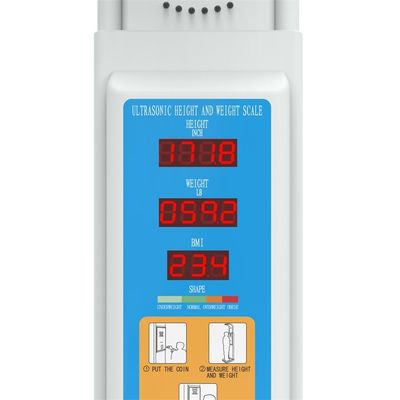 33*55*235cm Medical Body BMI Scale Machine for Accurate Height and Weight Measurement