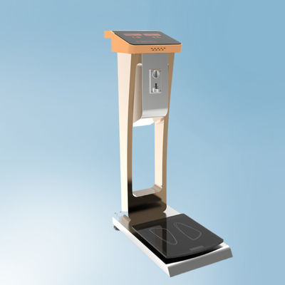 Coin Operated 300kg Lobby Luggage Scale with Human Weighing and Mechanical Weighing