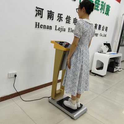 Coin Operated 300kg Lobby Luggage Scale with Human Weighing and Mechanical Weighing