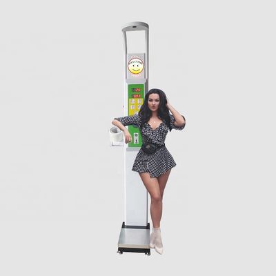 33*55*235cm LED Display Body Height Weight BMI Blood Pressure Machine