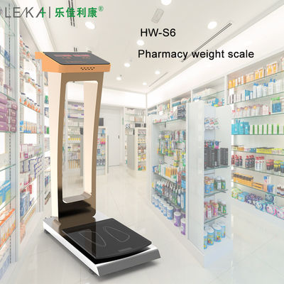 Hotel and Airport Coin Operated 300kg Luggage Scale with LED Display High Accuracy