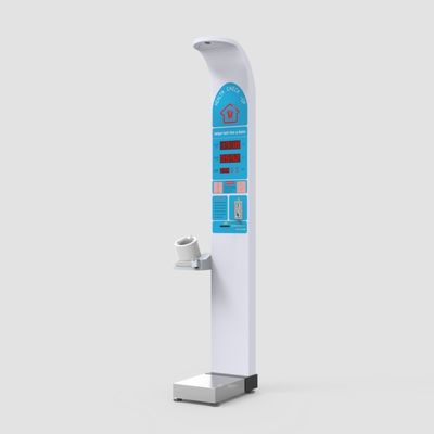 LED Display Folding Weighing Machine for Ultrasonic Coin-Operated Height Weight Scale