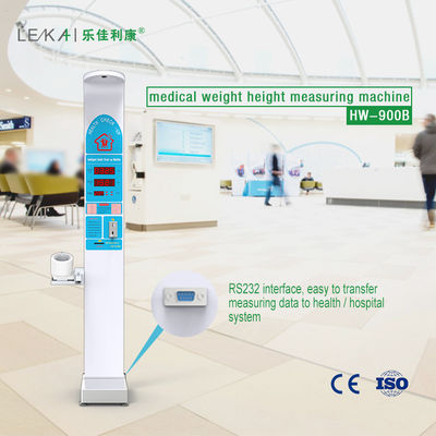 LED Display Folding Weighing Machine for Ultrasonic Coin-Operated Height Weight Scale