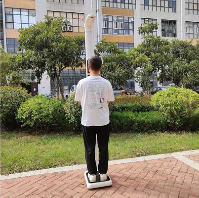 LCD Touch Screen Folding Ultrasonic Measure Height Standing Scale for Within Budget