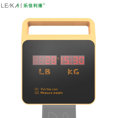 User-Friendly 0.1kg Division Coin Operated Baggage Weighing Scale for Hotel Guests