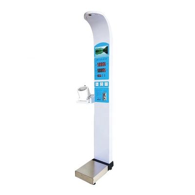 Public School Gym Health Club BMI Body Scale with Ultrasonic Height Weight Machine