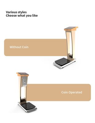 Gym Digital Weight Scale Coin Operated Human Weighing Machine with Customized Support