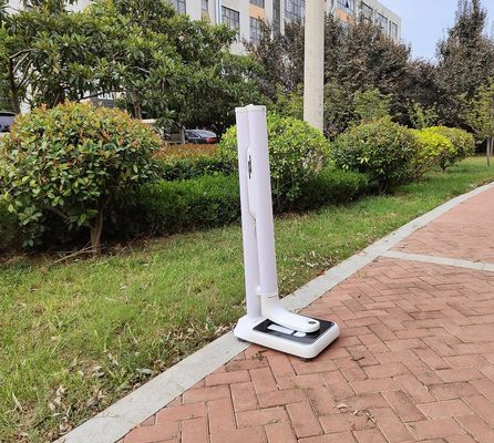 Body Composition Analysis and Temperature Measurement with Standing Type Digital Scale