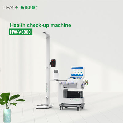 CE ISO Certified Health Kiosk for Multifunctional Medical Checkups and Telemedicine