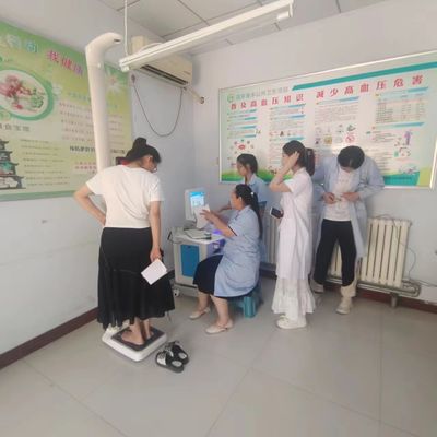 SDK Function Medical Ultrasonic Height Weight Scale Hospital Check Health Screening Kiosk