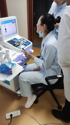 SDK Function Medical Ultrasonic Height Weight Scale Hospital Check Health Screening Kiosk