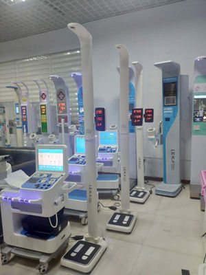 Foldable BMI Height Weight Scale ISO9001 Certified 0-200cm Measurement Range Accurate