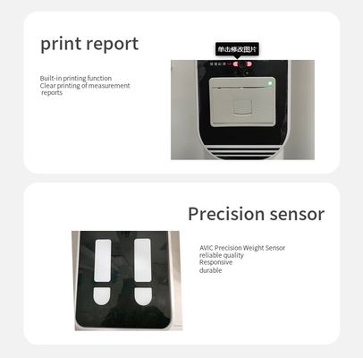 end Precision Sensor Folding Height and Weight Scale G.W 31kg Weight Division 0.1kg