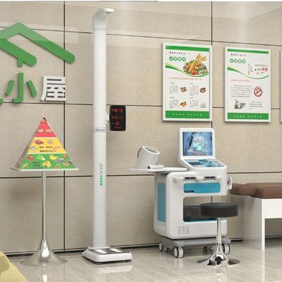 Intelligent Medical Health Check Kiosk Machine with A4 Printer and User-Friendly SDK