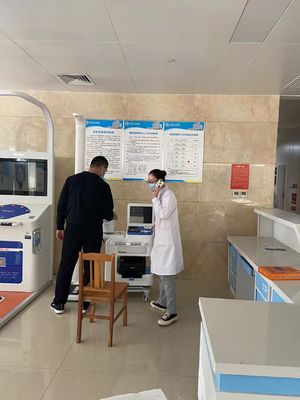 Self Service Medical Health Diagnosis Machine with High Strength ABS and SDK Function