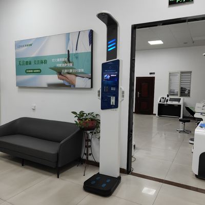 Coin Operated LCD Touch Screen Height and Weight Measuring Scale with RS232 Interface