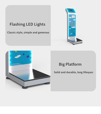 AC100-240V Working Voltage Digital Coin Operated Weighing Scale with 8-200kg Weight Range