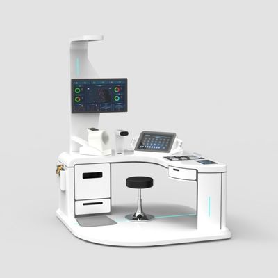 32'' LCD Full Touch Screen Division 0.01kg Medical Self Service Health Checkup Kiosk