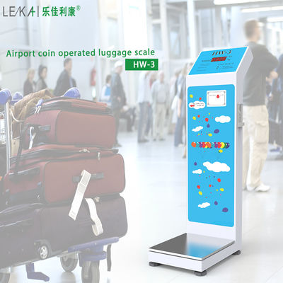 500kg Capacity Coin Operated Weighing Scale for Convenient Hotel and Shopping Mall
