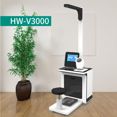 LCD Display Type Multifunctional Health Checkup Kiosk for Tele Medicine Solutions
