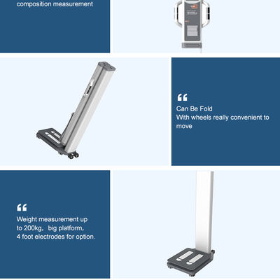 Newest Intelligent Digital Height and Weight Scale with BMI Measurement G.W. of 30kg