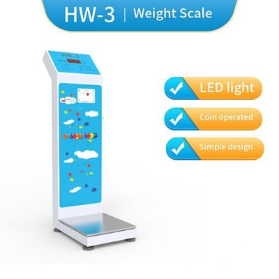 200Kg Coin Operated Baggage Weight Scale for Precise Weighing in Gyms and Airports