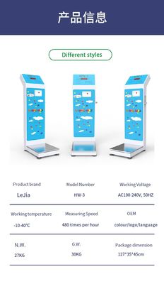 Coin Operated Luggage Weight Scale for Accurate Body Measurement at Airport and Travel