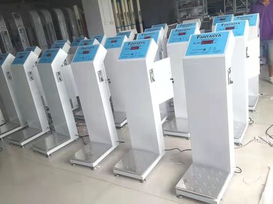 Customization Accepted 5W Steel Coin Operated Scale for Affordable Luggage Weighing