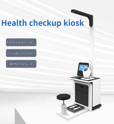 LEKA Telemedicine Kiosk Guaranteed Health Checking Machine with 14'' LCD Display