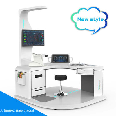A4 Laser Printer and AC100-240V Power Supply Body Health Analyzer Telehealth Kiosk Devic