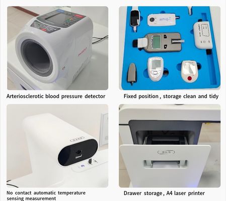 Multifunctional Health Diagnostic Kiosk for End Hospitals 24-Hour Checkups Made Easy