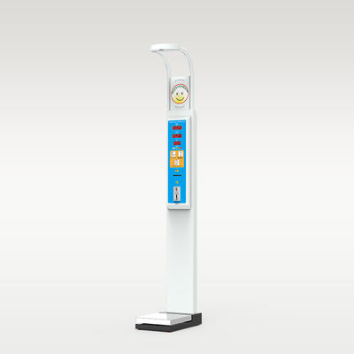 Accurate Coin Hospital Weighing Scale with Height Measurement Height Range 60-200cm