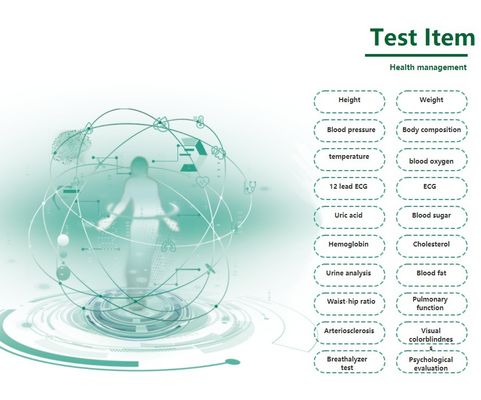 Multifunctional Health Diagnostic Kiosk for End Hospitals 24-Hour Checkups Made Easy